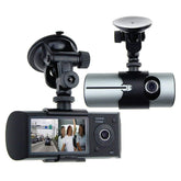 Dual Lens Dash Cam,2.7" Car DVR Vehicle Camera Video Recorder with GPS Module G-Sensor - SquareDubai