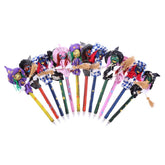 B10009 Witch Pens, Set Of 12 - Daweigao