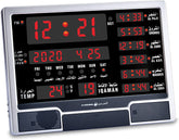 Al Harameen Azan Clock Black / HA-4003