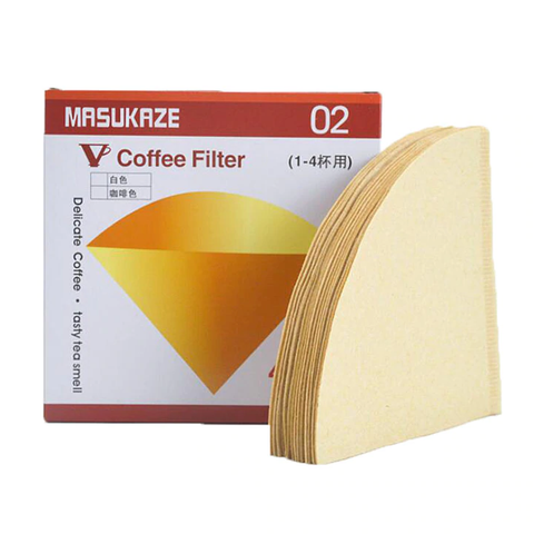 Masukaze Paper Filter v60 for 4 Cups 40pcs/Pack