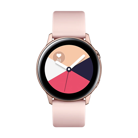 Samsung Galaxy Watch Active - 40mm, IP68 Water Resistant, Wireless Charging, SM-R500N - Rose Gold