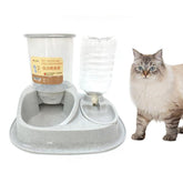 CDZJP 2 in 1 Large Capacity Automatic Water and Food Dispenser