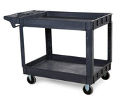 Polyphenylene Service Cart with 2 Trays