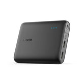 Anker 13000 mAh Portable Charger 2 Port Powerbank - Black - SquareDubai
