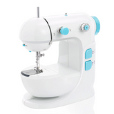 Mini Sewing Machine Household Multifunctional Speed Free-Arm Crafting Mending Machine - A