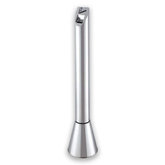 Outdoor Floor Standing Stainless Steel Cylindrical Ashtray - Olmecs