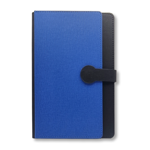 Olmecs A5-Premium Quality Soft PU Covered Notebooks RMD32 - Blue
