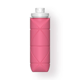Silicone Collapsible Water Cup Mini Kettle Outdoor Sports Portable Travel Cycling Telescopic Cup - Pink