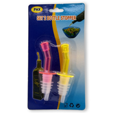 2 Pcs Bottle Pourer Pour Spout Stopper Dispenser - PHX
