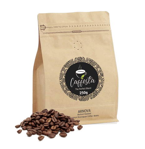 Caffesta Arnova Medium Roasted Nicaraguan Coffee Beans 1000g