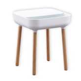 Nordic Style bedside table by DAAMUDI'S - White