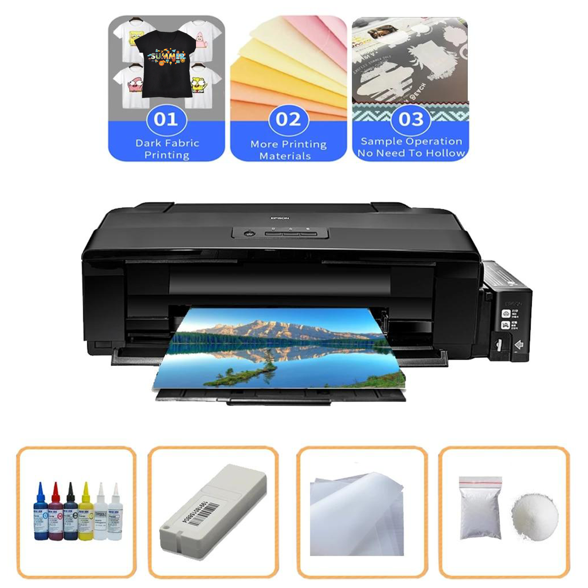 Sublimation printer discount with white ink