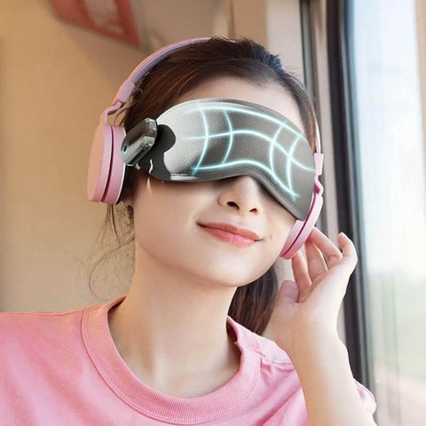 Cold & Hot Compress Eye Massager Electric Vibration Eyes Mask Gel Cold & Hot Compress Eye Massager Electric Vibration Eyes Mask Gel
