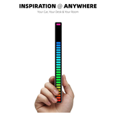 32 Bit Music Level Indicator Aluminum Bar Voice Sound Control Audio Spectrum RGB Light LED