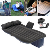 Car Inflatable Bed Protable Camping Air Mattress with 2 Air Pillows