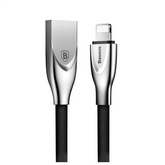 Baseus Zinc Alloy Metal USB Cable For iPhone X 8 7 6 5 Fast Charging Cable For iPad - SquareDubai