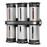Zero Gravity Wall Mount Magnetic Spice Rack