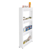 Slim Slide Out Pantry Storage Rack for Narrow Spaces by - Willow
