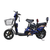 Trendy 48V Grocery Electric scooter bike | Adults Electric Scooter - BLUE