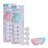 10pcs disposable non woven facial diy mask beauty compressed face sheet mask kit with mask bowl