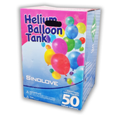 Helium Balloon Tank 50 Balloons