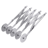 Wheel Pastry Cutter Stainless Steel Expandable Pizza Slicer / Dough Divider
