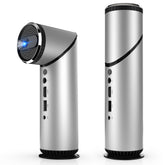 Portable Projector K5H 4K Full Hd Smart Dlp Rotating 90 Degree Mini Projector - Silver