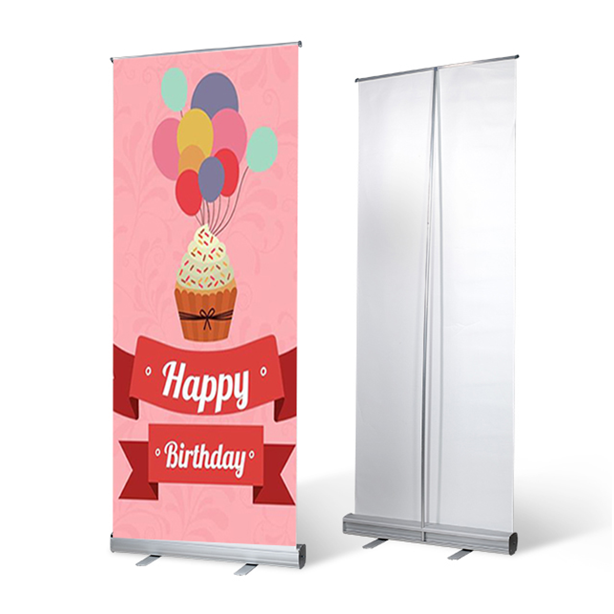 Commercial Roll Up Banner 85x200Cms Blank