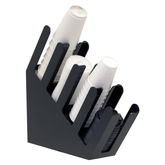 Acrylic Coffee Cup Holder for  Paper Cups - Black