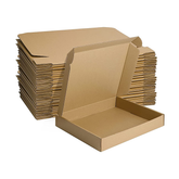 Willow KRAFT Corrugated Cardboard Boxes (Pack of 20) 21x15x4 Cms