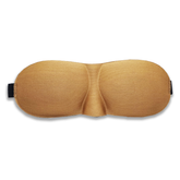 3D Eye Mask Sleep Eyepatch Blindfold Shield Travel Sleeping Aid (Gold)