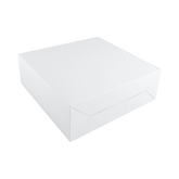 Willow Cake Box Plain White 35 X 35 X 12 CM – 12 Piece Pack