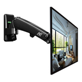 Wall Mount Bracket–Articulating Adjustable Single Arm Stand for 30-40" LCD Computer Screens - NORTHBAYOU