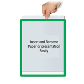 Pocket Pad Document presentation frames - Green