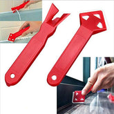 Negative Angle scraper glass glue scraper Set of 2