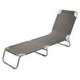 Steel Camping Bed 190 x 65 x 42cm