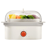Pinlo Electric Steamer Household Mini Steam Pot Small Breakfast Machine Egg Steamer
