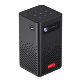 Olmecs Upright Projector with BT Speaker Smart DLP Projector Bluetooth 5.0 1080P - Black