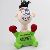 Funny Anti Stress Punch Me Screaming Toy 1 Pc Pack - Green