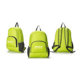 Portable Zipper Pocket Solid Nylon Daily Travel Backpacks Shoulder Bags Folding Bag