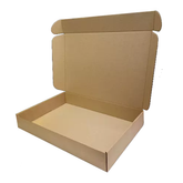 10 Pc Large Brown Corrugated Kraft Box - 50x37x12 Cms - Willow