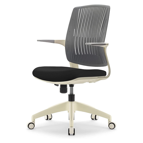 Navodesk Ergonomic Desk Chair, Office & Computer Chair for Home & Office - Black & White