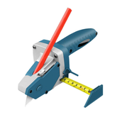 Gypsum Board Cutting Tool, All-in-one Hand Tool with Measuring Tape and Utility Cutter
