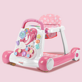 Little Angel - Baby Walker 2 In 1 Activity Center - Pink