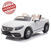 Mercedes Maybach S650 Kids Licensed Ride-On Car - White