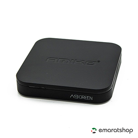 Amiko A9 Green 4K UHD OTT Streaming Media Player (Includes 1 Year Subscription)