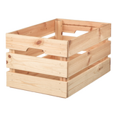 Pine Box for Heavy Load 46x31x25 cm - KNAGGLIG