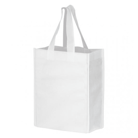 Non Woven Grocery Tote Bags Large 40x36x9 cms (Pack of 12) - Willow