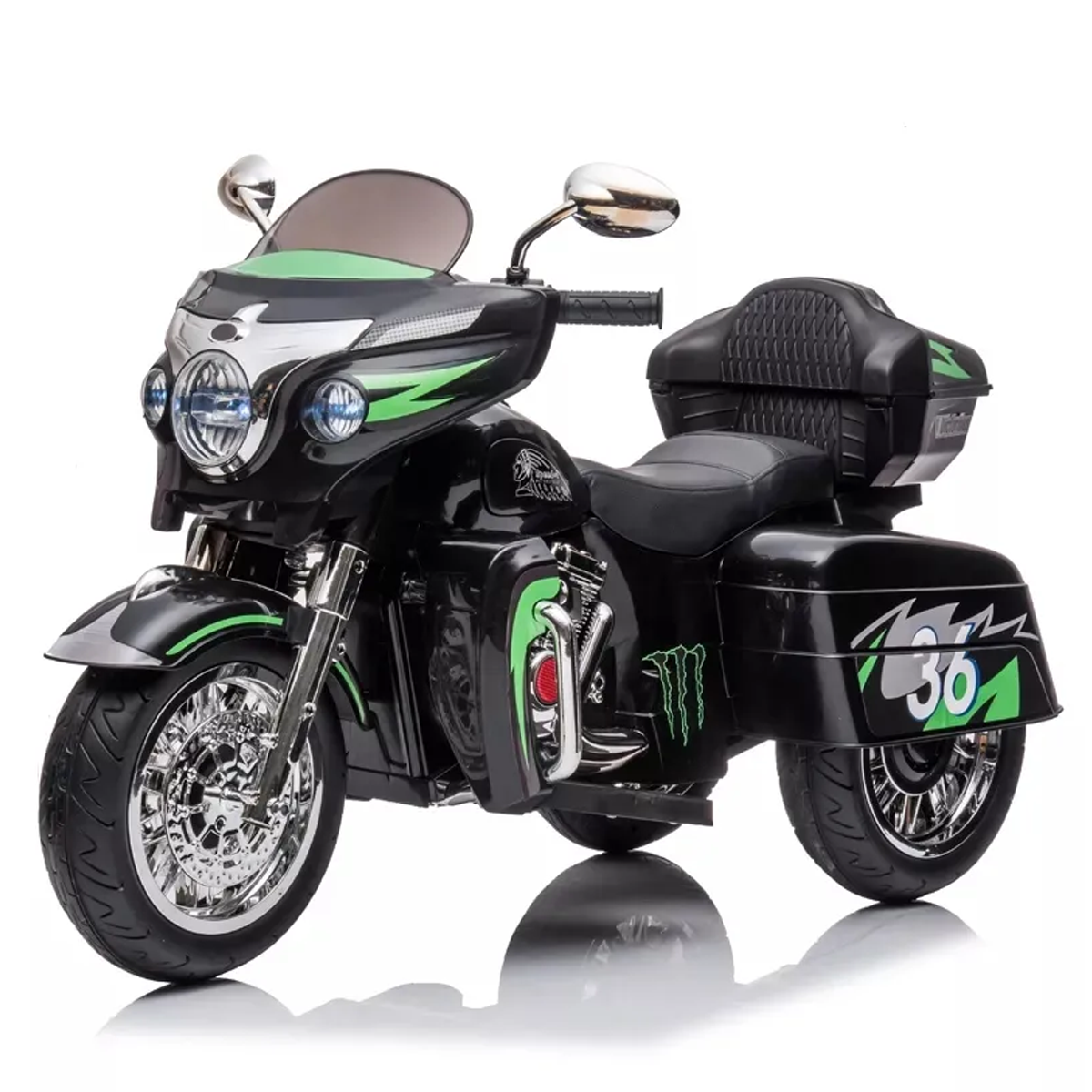 kinderfahrrad emma Emma Children Electric Ride On Motorcycle Bike R1800 Black – Emaratshop