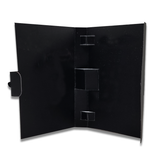 2ml Sample Spray Perfume Bottle Blank Paper Card Holder Black (50Pc Set) - Willow